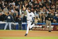 New York Yankees' Aaron Boone, 2003 AL Championship Series - Source: Getty